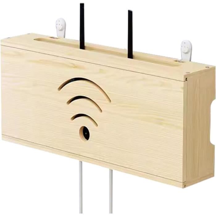 Cache Box Wifi, Boite Rangement Routeur Wifi Cache Par Faitement Le ...