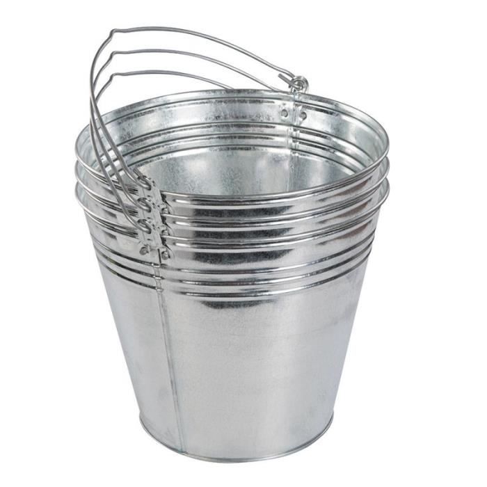 Lot de 3 SEAUX kaki 5, 10 et 30 litres | Appâts-Baits