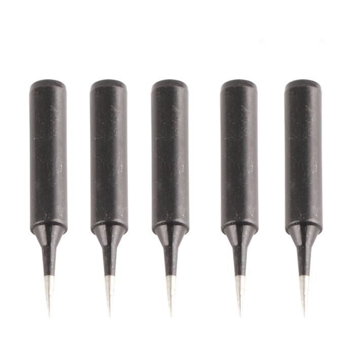 Lot 3 Pointes Fer à Souder T + Bande Presse-Chaud – Réparation Câble Plat Écran LCD 30W 40W 60W