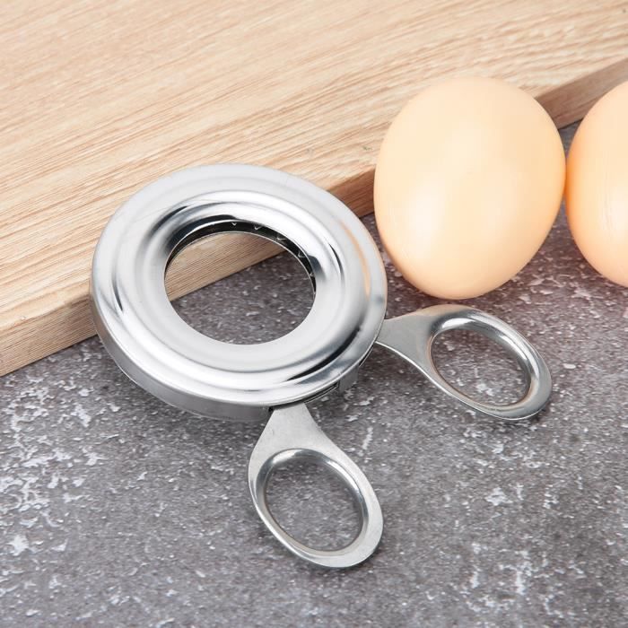 Tbest Ciseaux à œufs Outil d'épluchage de ciseaux d'outil d'épluchage de coquille d'oeuf bouilli Tbest Ciseaux à œufs Outil d'épluchage de ciseaux d'outil d'épluchage de coquille d'oeuf bouilli
