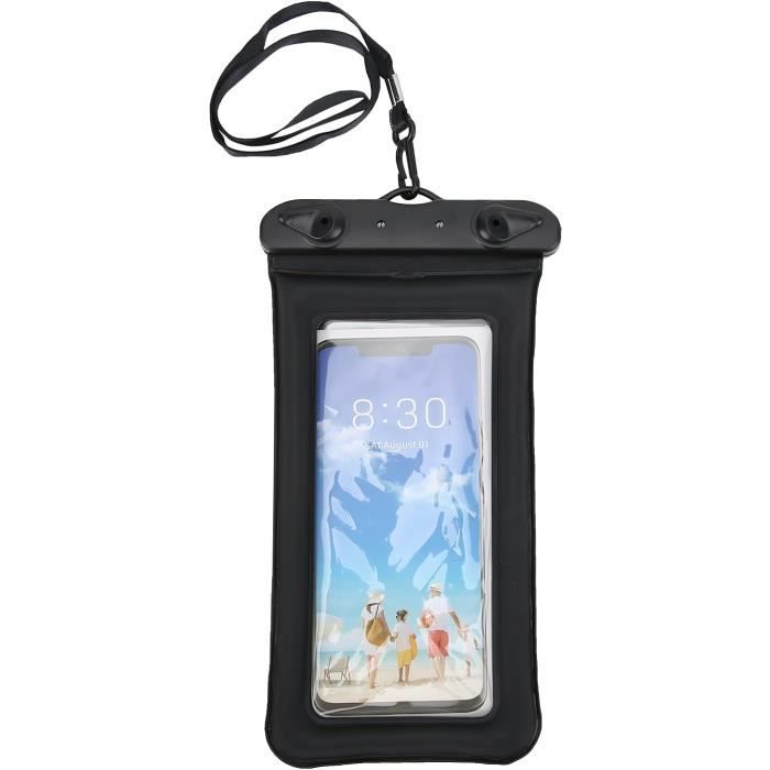 Lot 2 Sacs Étanché IP68 Pour Téléphone – 22x16 Cm – Pochette Nautique Écran Tactile – Natation, Plage, Kayak