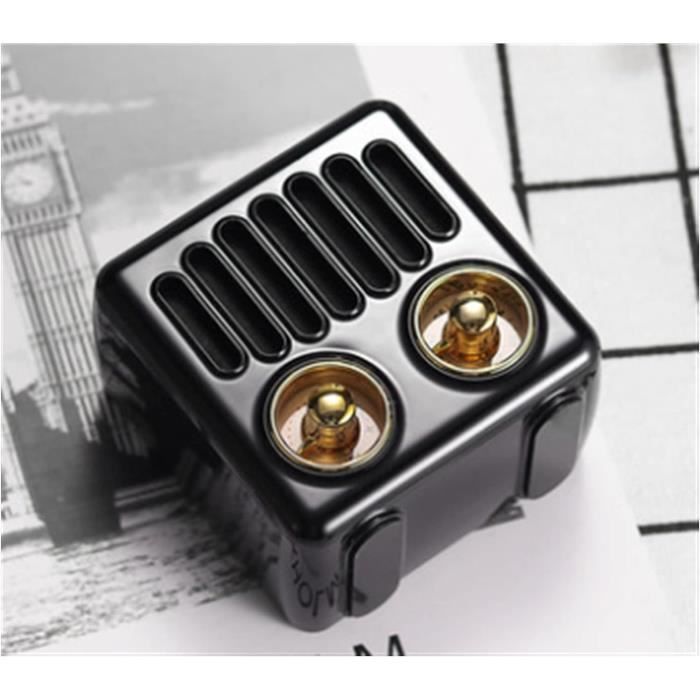 Mini Radio Radiolina Portable FM – Vintage, Avec Antenne Et Jack 3,5 Mm, Grise