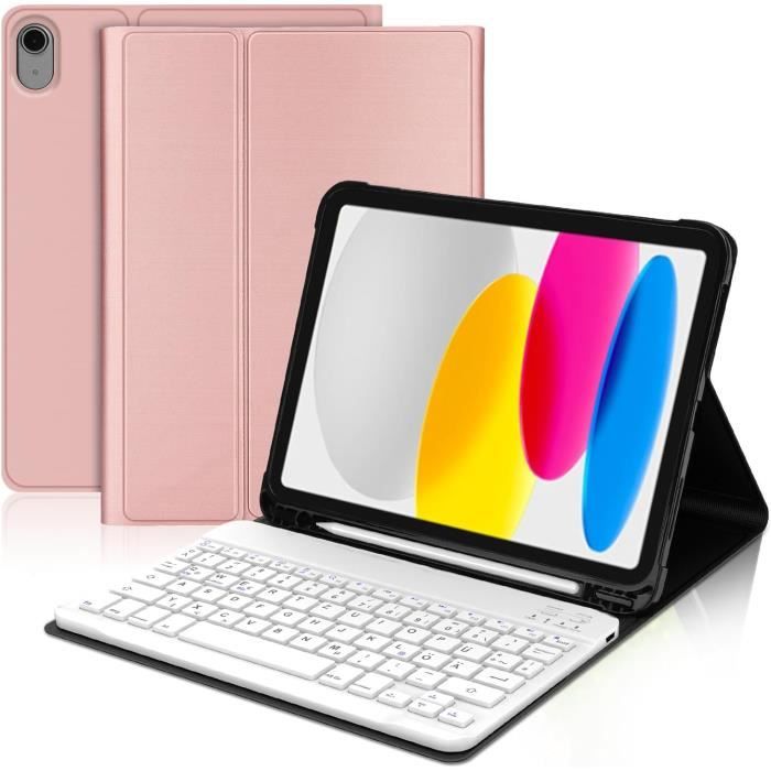 Clavier Bluetooth Détachable AZERTY Pour IPad A16 11e/10e Génération 2025 - Coque Protective - 5
