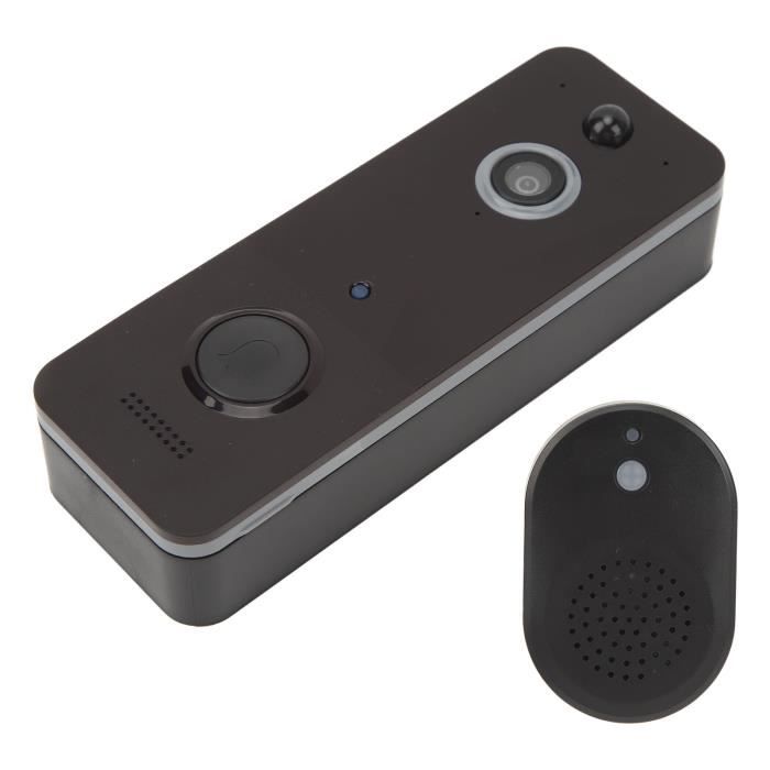 XTU Sonnette sans Fil avec Caméra, Sonnette Vidéo WiFi avec Caméra et