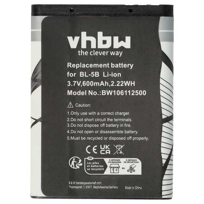 Batterie Nokia BL-4UL / BL-4WL - 1300mAh - Pour Asha 225, 3310 (2017) - Li-ion