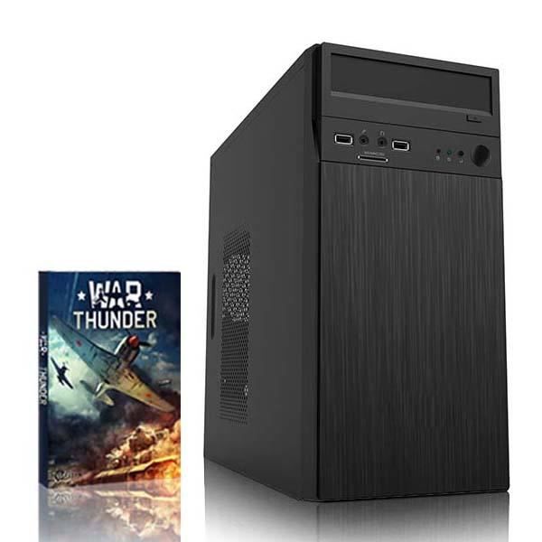 Top achat Ordinateur de bureau VIBOX Tower 5 PC Gamer Ordinateur avec War Thunder Jeu Bundle (3,9GHz AMD A4 Dual-Core Processeur , Radeon 8370D Graphiques Chip, 8G pas cher
