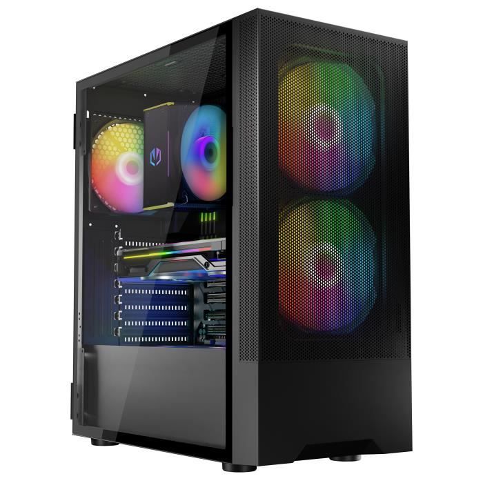 STGsivir PC de Bureau de Jeu, Intel Core i7-8700 jusqu'à 4.6GHz, GeForce  RTX 3060 12Go GDDR6, RAM 16Go DDR4, SSD 1To, WiFi 600 M, BT 5.0,  Ventilateur RVB x 7, W11H64 : : Informatique