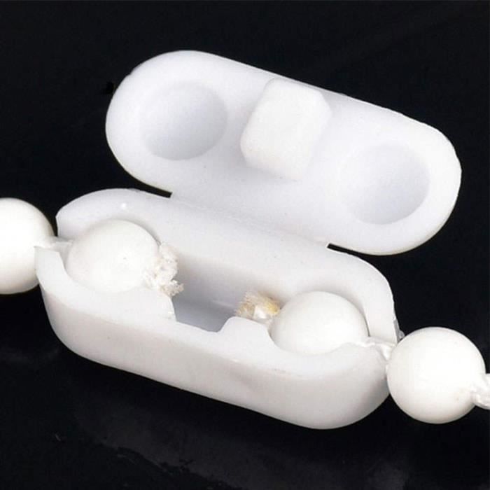 Lot de 10 clips de connexion pour cordon de rechange pour store romain
