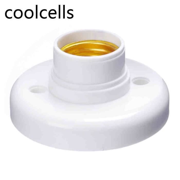 PIED DE LAMPE,Douille De Fixation À Vis Es E27 Edison Pour Plafonnier