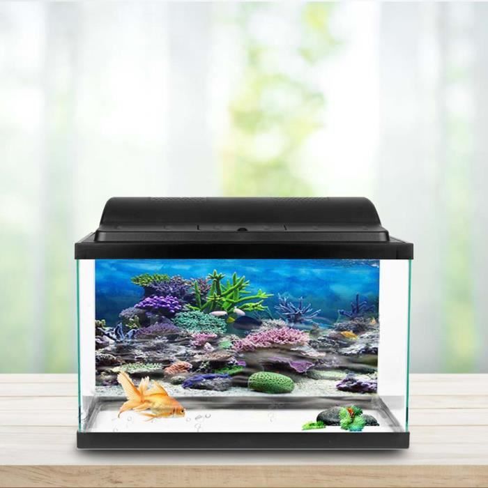 Comparer les prix de LVX Déco Artificielle - Affiche de Fond d'aquarium Corail Adhésif en PVC Papier de Décor de Toile 61x30cm LV688