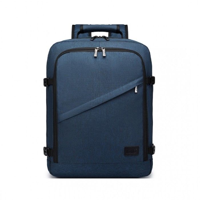 ECOHUB Bagage Cabine 45x36x20 - Valise Souple écologique 30L - Compatible EasyJet - Vert