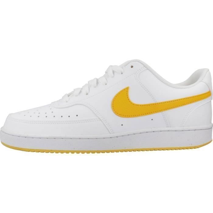 Baskets Nike Court Vision Low Next Nature Beige Dessus