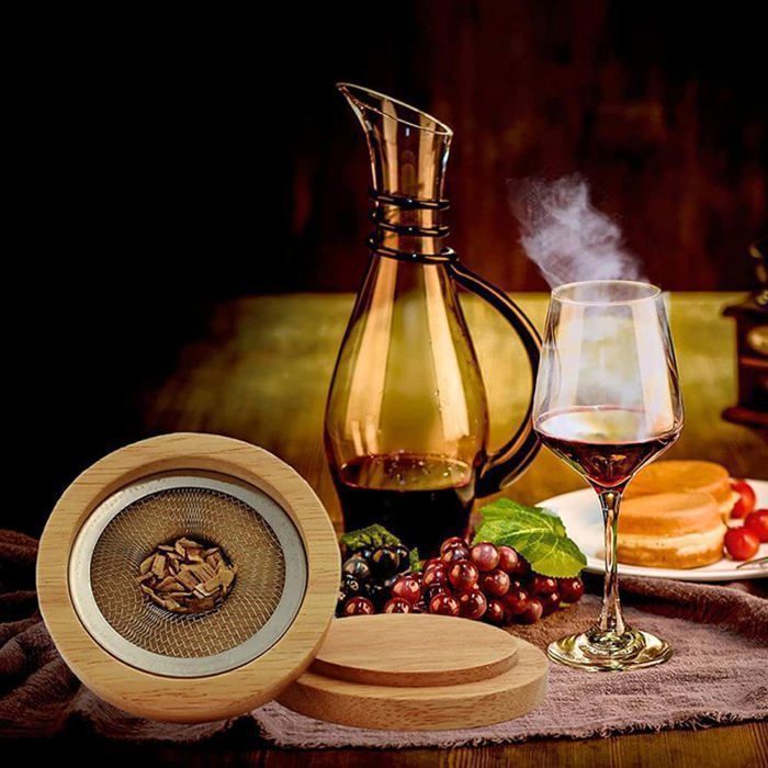 Zerone Cercles De Bois 30 Pièces Copeaux De Bois Bricolage Pur Naturel