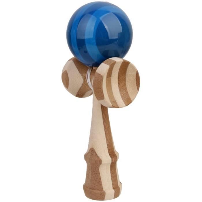 Pack de 2 kendama jeu traditionnel bilboquet japonais jouet en bambou jeu dadresse Cdiscount Jeux Jouets