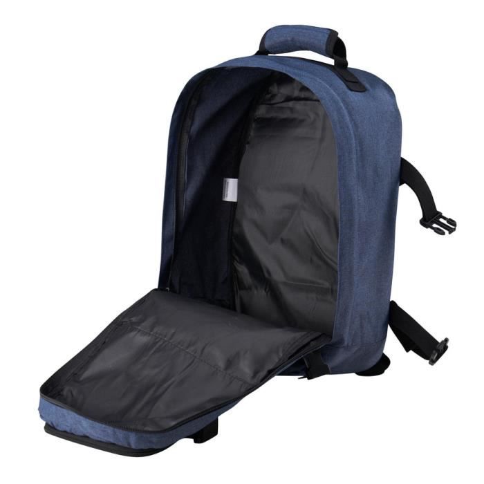 Cabin Max Metz Sac 40x20x25 Ryanair Bagage Cabine Ryanair Conforme aux Dimensions Maximes 20L Polyester rPET