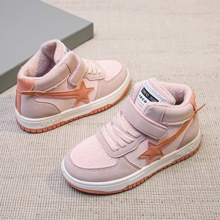 Mode Basket Sport Enfant Hiver Chaussures Gar on Fille Baskets
