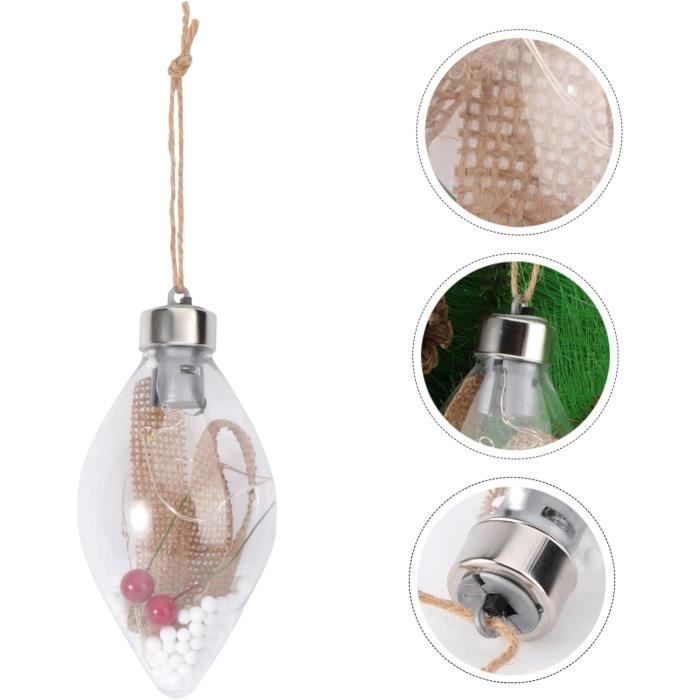 Bougeoir LED Suspendu Créatif 24 Bougeoirs En Verre Suspendus Sziqiqi - Boules 8 Cm Avec LED, Pour Mariage, Noël, Décoration Centres De Table événement Bougeoir LED Suspendu Créatif 24 Bougeoirs En Verre Suspendus Sziqiqi - Boules 8 Cm Avec LED, Pour Mariage, Noël, Décoration Centres De Table événement