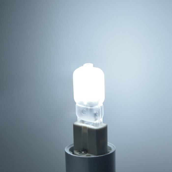 3 Pcs LED Ampoules G4 3W lustre éclairage 220v lumière Blanc