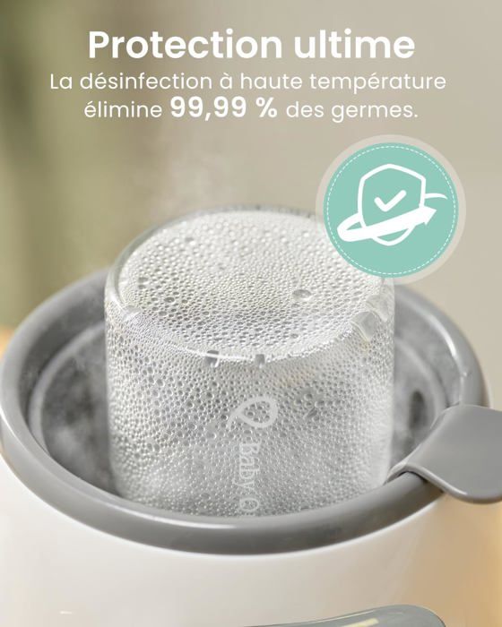 Chauffe-biberon Portable 8 En 1 - Décongélation Et Chauffage Rapide Du Lait - Contrôle Température - Pour Voyages - 3