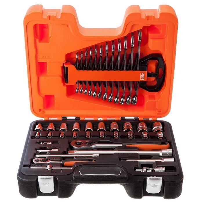 Douille 1/4" 9mm Bahco SBS60-9 - Nickelée/chromée - Longueur 25 Mm - Profil Dynamic-Drive