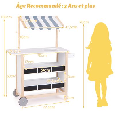 Chariot De Supermarché Pour Enfants Avec Lumière au Meilleur Prix En