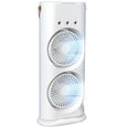 Climatiseur portable silencieux - Télécommande Éclairage ambiance coloré - Espaces confinés