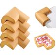 Fozobaiy Lot De 10 Protections D'Angle En Mousse Gris - Coins De Table, Meubles, Cheminée - Sécurité Bébé Enfant