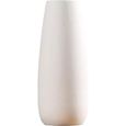 Vase en Céramique Décoration Design Blanc Cylindre Style Mariage Banquet Fête Décor Accessoires de Composition Florale-0