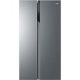 Réfrigérateur américain - HAIER - SBS 90 Series 3 HSR3918FNPG - Classe F - 528 L - 177,5 x 90,8 x 64,7 cm - Gentleman Silver-0