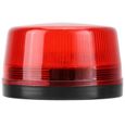 Gyrophare LED, Lampe de sécurité d'urgence 12V LED clignotante stroboscopique (rouge) NOUVEAU-0