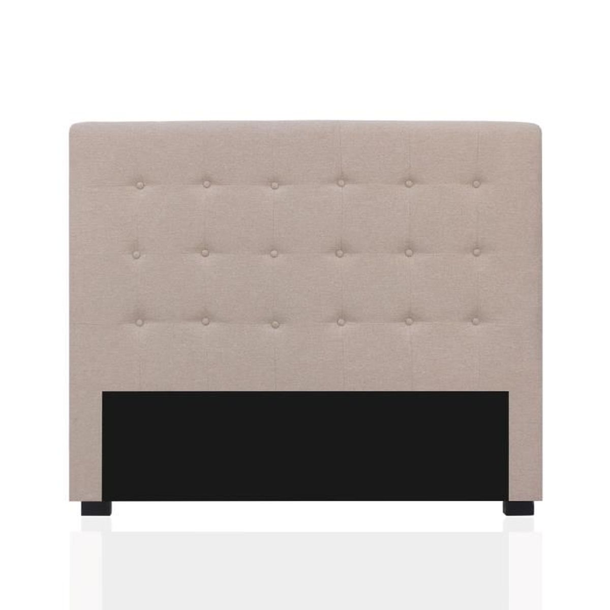 Artisan Il Ajoute Du Tissu Sur Les Meubles Tete De Lit Capitonnee Premium Tissu 140cm Beige Achat Vente Tete De Lit Tete De Lit Capitonnee Prem Cdiscount