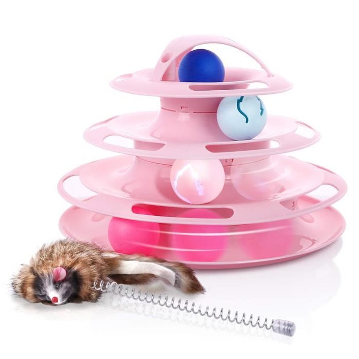 Jouets Chat 2 En 1 Jeux Labyrinthe Balle Jouet 4 Couches Jouet Pour Chat Avec L Herbe A Chat Clochettes Et Souris Queue Rose Achat Vente Jouet Jouets Chat 2 En 1 Jeux Lab Cdiscount Jouets Chat 2 En 1 Jeux Labyrinthe Balle Jouet 4 Couches Jouet Pour Chat Avec L Herbe A Chat Clochettes Et Souris Queue Rose Achat Vente Jouet Jouets Chat 2 En 1 Jeux Lab Cdiscount