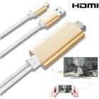 ANTCOOL@ Câble 200cm Adaptateur Lightning vers HDMI/HDTV AV TV Pour Apple iPhone 5 (Doré) 5 C 5S 6 6S 6 Plus 7 7 plus 8 8X