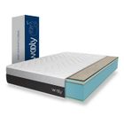 WOOLY BEDDING Matelas WOOLY LEVEL XXL 180x200 cm-TRES EPAIS 32 cm-Mousse GEL rafraîchissant mémoire de forme-HR 35 kg-Laine-Latex-OEKO TEX-Ferme