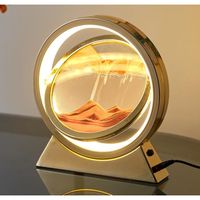 Lampe de Table LED en forme de sablier 3D veilleuse LED USB pour décoration de la chambre meilleur cadeau