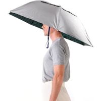 Parapluies cannes Aoneky Chapeau Parapluie Portatif Pliable Réglable -Paraluie de Tête avec Mains Libres pour Pêche, Jar 113554
