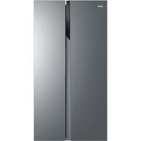 Réfrigérateur américain - HAIER - SBS 90 Series 3 HSR3918FNPG - Classe F - 528 L - 177,5 x 90,8 x 64,7 cm - Gentleman Silver