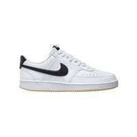 Basket Court Vision Low Weiss - Blanc - NIKE - Mixte - Adulte - Lacets - Plat - Synthétique