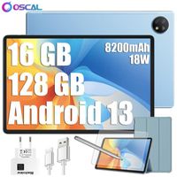 Oscal Pad 16 Tablette Tactile Android 13 10,51" 16Go+128Go-SD 1To 8200mAh 13MP+8MP 5G Wifi,4G Dual SIM Mode PC Stylet Gratuit -