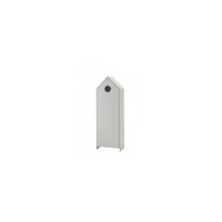 Armoire 1 porte blanc - Vipack CASAMI - Chambre - Bois - Panneaux de particules - Laqué
