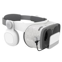 Lunette realite virtuelle android iphone casque VR jeux film 4.7-6.2 pouces gris