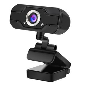 avec Clip Rotatif Jeux Conférence études Webcam Full HD 1080P avec Double Microphone,Caméra pour Ordinateur de Bureau et Portable USB de Bureau pour Appels Vidéo Enregistrement 