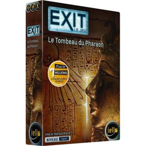 JEU SOCIÉTÉ - PLATEAU EXIT : Le Jeu - Le Tombeau du Pharaon - Jeu de soc