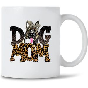 Cuisine Arts De La Table Mugs Cadeau Personnalise Berger Allemand Momie Tasse Anniversaire Noel Texte Du Nom De Son