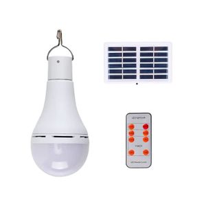 BALISE - BORNE SOLAIRE  Ampoule solaire portable rechargeable avec détecte