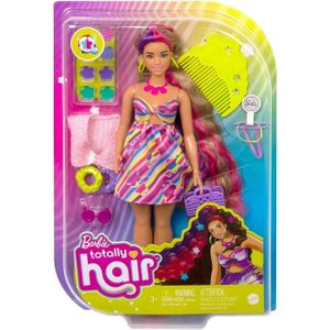 ACCESSOIRE POUPÉE Coffret pour Barbie Ultra Chevelure Coloree 16 accessoires Set Poupee Mannequin et carte animaux