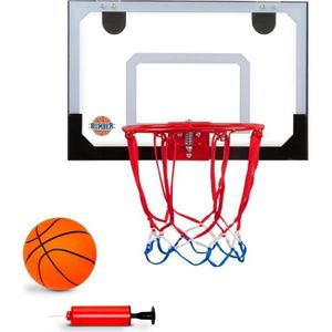 PANIER DE BASKET-BALL Panier de Basket de porte AUSTIN à accrocher avec 1 ballon et 1 pompe