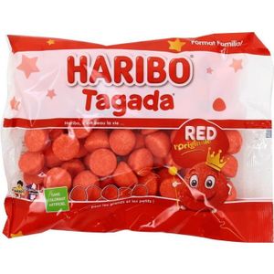 BONBONS ACIDULÉS HARIBO Bonbons Tagada - Sachet de 400 g