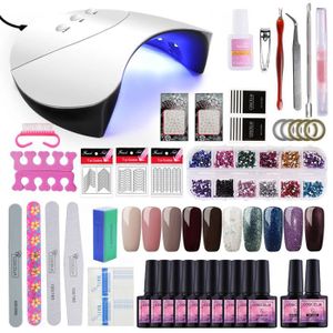 Lot 10 Vernis Semi Permanent