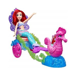 POUPÉE Coffret Disney Princesse - DISNEY PRINCESS - Ariel La Petite Sirene - Hippo-Carrosse - Enfant - Fille - Vert